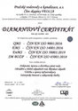 Diamantový certifikát CQS (exp 3-12-2027)