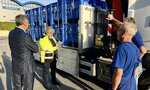 PVK vypravily na Moravu kontejnery s balenou pitnou vodou