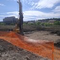 V pražském Karlíně pokračuje budování protipovodňové ochrany